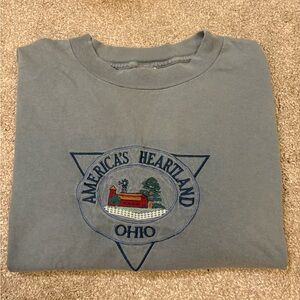 Blue “America’s Heartland Ohio” T shirt
